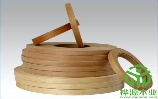 1mm楸木皮封邊條加厚定做，家具封邊條廠家直銷